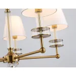 Подвесная люстра с абажурами и хрусталем Ambrella HIGH LIGHT LH71021 от ImperiumLoft