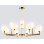 Люстра на штанге с мрамором Ambrella HIGH LIGHT LH53019