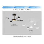 Потолочный светодиодный светильник с пультом Ambrella COMFORT FL51632