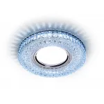 Встраиваемый точечный светильник MR16 со светодиодной подсветкой Ambrella STANDARD SPOT S271 CL/CLD