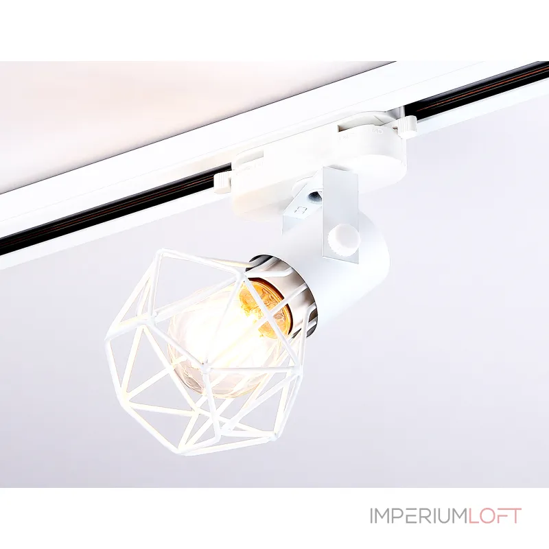 Трековый однофазный светильник со сменной лампой Ambrella TRACK SYSTEM GL5001