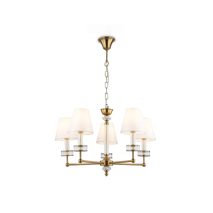 Подвесная люстра с абажурами и хрусталем Ambrella HIGH LIGHT LH71021 от ImperiumLoft