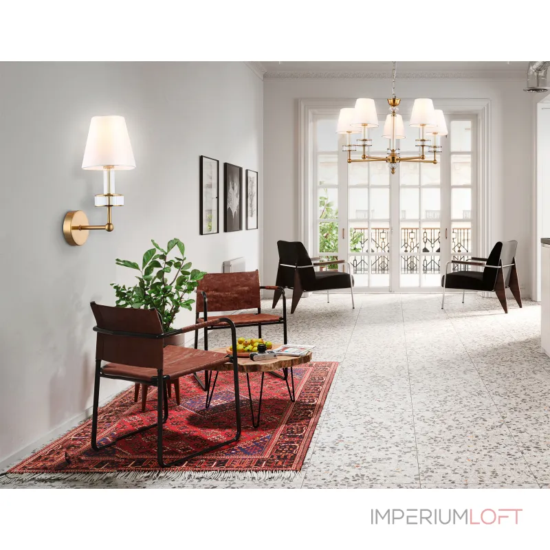 Настенный светильник с абажуром и хрусталем Ambrella HIGH LIGHT LH71025