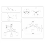 Подвесная люстра Ambrella TRADITIONAL TR83118 от ImperiumLoft