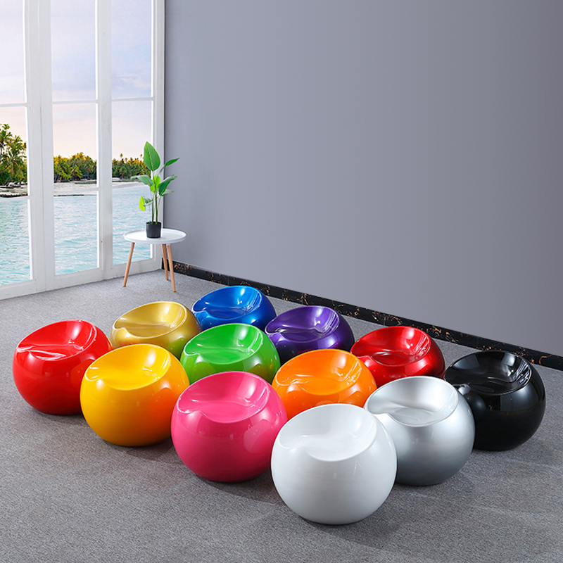 Большой табурет Finn Stone Ball Chair от ImperiumLoft