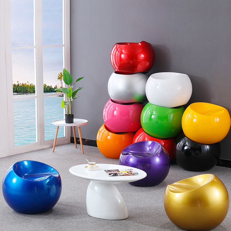 Большой табурет Finn Stone Ball Chair от ImperiumLoft
