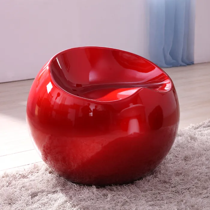 Большой табурет Finn Stone Ball Chair от ImperiumLoft
