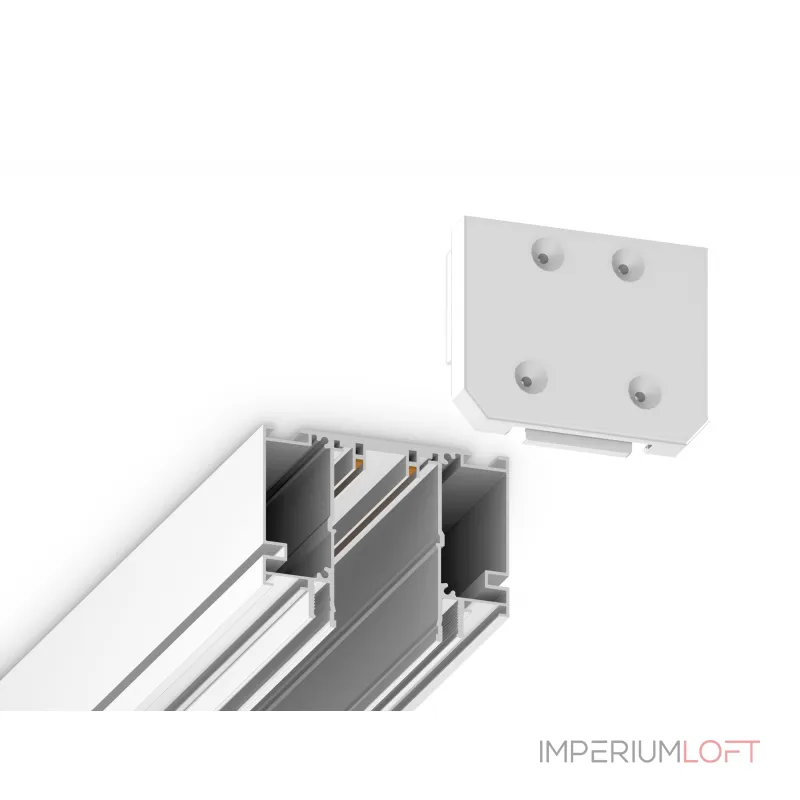 Заглушка демпферная для шинопровода в натяжной потолок Magnetic 220V (2шт) Ambrella TRACK SYSTEM GL1061 Заглушка демпферная для шинопровода в натяжной потолок Magnetic 220V (2шт) Ambrella TRACK SYSTEM GL1061