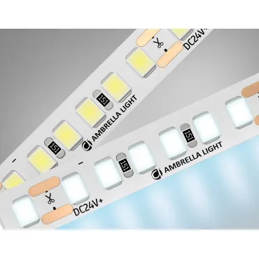 Светодиодная лента180Led /14.4W m/ 24V IP20 6500K 5m Ambrella ILLUMINATION GS3213