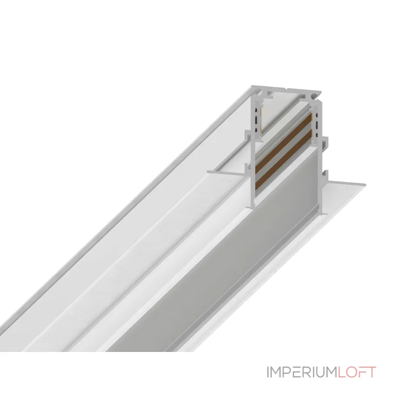 Шинопровод 3м встраиваемый под ГКЛ 9,5мм Magnetic Standard 48V 20mm Ambrella Track System GL3338-9.5