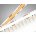 Светодиодная лента GS4901 COB 608Led/ 12W m/ 24V IP20 CCT 3000-6500K/ 5m*8mm*2.2mm (3 конт.) Ambrella ILLUMINATION GS GS4901
