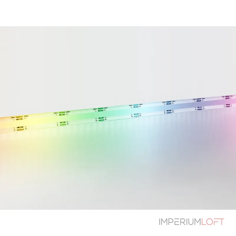Светодиодная лента GS4951 COB 576Led/ 14W m/ 24V IP20 RGB/ 5m*10mm*3mm (4 конт.) Ambrella ILLUMINATION GS GS4951