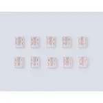 Соединитель прямой COB 12/24V для лент 8/10mm GS6361 (2 конт.) (10шт. в комплекте) Ambrella ILLUMINATION GS GS6361