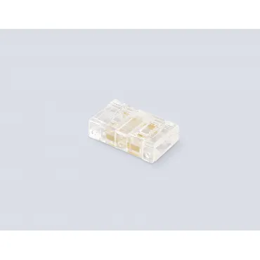 Соединитель прямой COB CCT 12/24V для лент 8mm GS6366 (3 конт.) (10шт. в комплекте) Ambrella ILLUMINATION GS GS6366