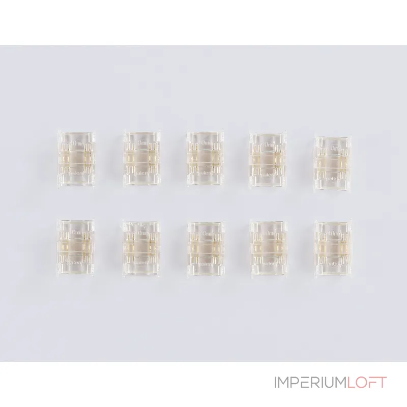Соединитель прямой COB RGB 12/24V для лент 10mm GS6371 (4 конт.) (10шт. в комплекте) Ambrella ILLUMINATION GS GS6371
