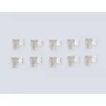 Соединитель угловой COB 12/24V для лент 10mm GS6861 (2 конт.) (10шт. в комплекте) Ambrella ILLUMINATION GS GS6861