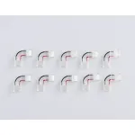 Соединитель угловой COB 12/24V для лент 12mm GS6871 (2 конт.) (10шт. в комплекте) Ambrella ILLUMINATION GS GS6871