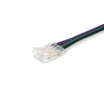 Соединитель гибкий односторонний COB RGB 12/24V для лент 10mm GS7411 (4 конт.) (5шт. в комплекте) Ambrella ILLUMINATION GS GS7411