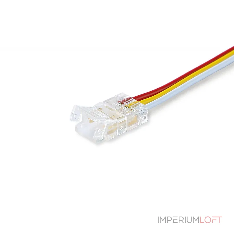 Соединитель гибкий двухсторонний COB CCT 12/24V для лент 8mm GS7911 (3 конт.) (5шт. в комплекте) Ambrella ILLUMINATION GS GS7911