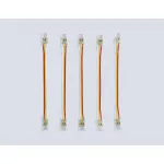 Соединитель гибкий двухсторонний COB CCT 12/24V для лент 8mm GS7911 (3 конт.) (5шт. в комплекте) Ambrella ILLUMINATION GS GS7911