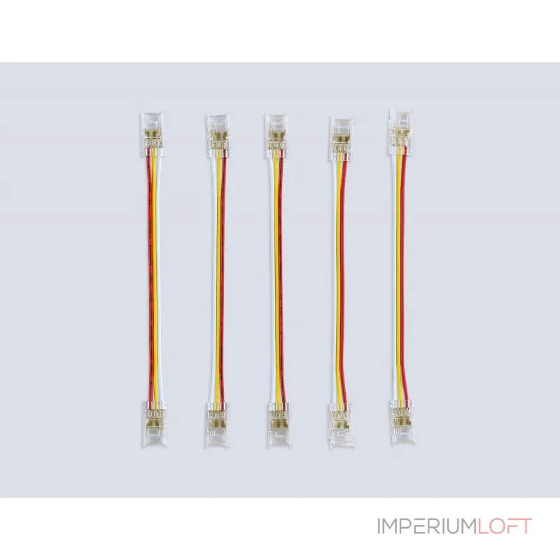 Соединитель гибкий двухсторонний COB CCT 12/24V для лент 8mm GS7911 (3 конт.) (5шт. в комплекте) Ambrella ILLUMINATION GS GS7911