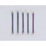 Соединитель гибкий двухсторонний COB RGB 12/24V для лент 10mm GS7921 (4 конт.) (5шт. в комплекте) Ambrella ILLUMINATION GS GS7921
