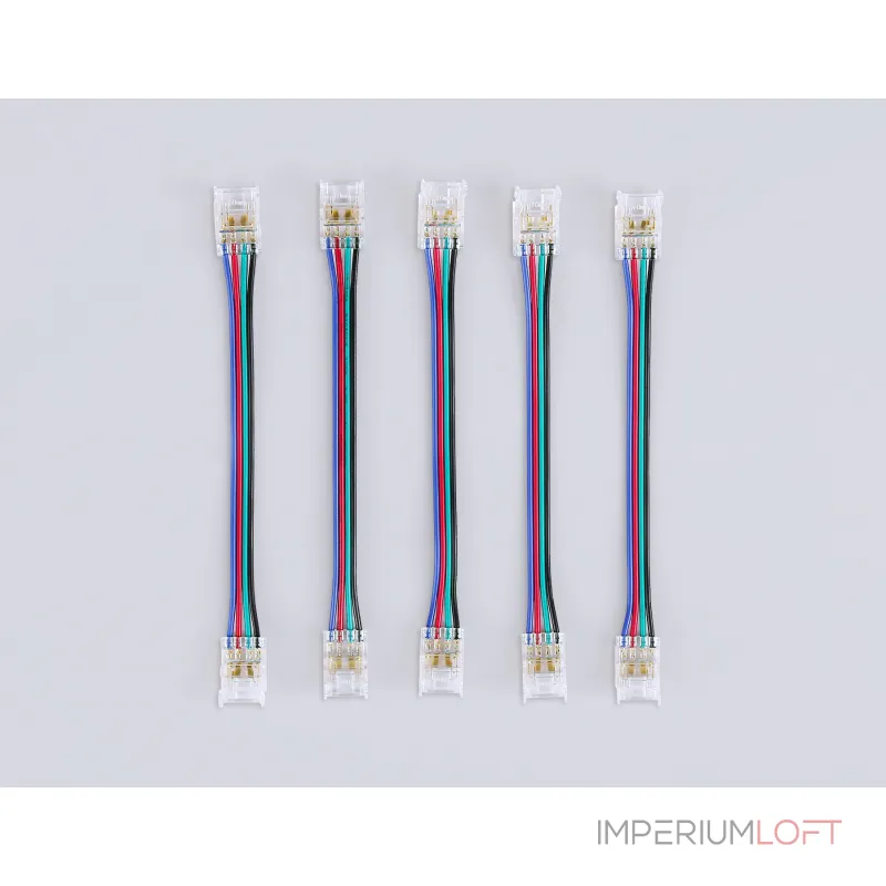 Соединитель гибкий двухсторонний COB RGB 12/24V для лент 10mm GS7921 (4 конт.) (5шт. в комплекте) Ambrella ILLUMINATION GS GS7921