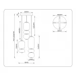 Подвесной светильник Ambrella HIGH LIGHT LH LH11036