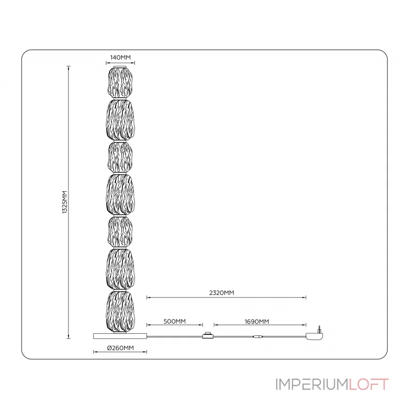 Торшер Ambrella HIGH LIGHT LH LH30112 от ImperiumLoft Торшер Ambrella HIGH LIGHT LH LH30112 от ImperiumLoft