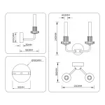 Настенный светильник Ambrella HIGH LIGHT LH LH53130 от ImperiumLoft