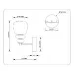 Настенный светильник Ambrella HIGH LIGHT LH LH53168