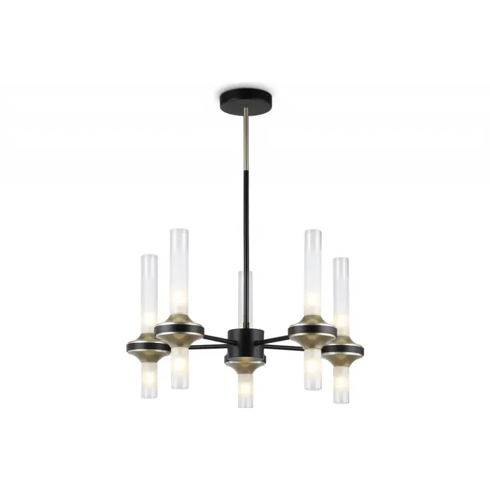 Люстра со стеклянными плафонами на штанге Ambrella HIGH LIGHT LH55351 от ImperiumLoft