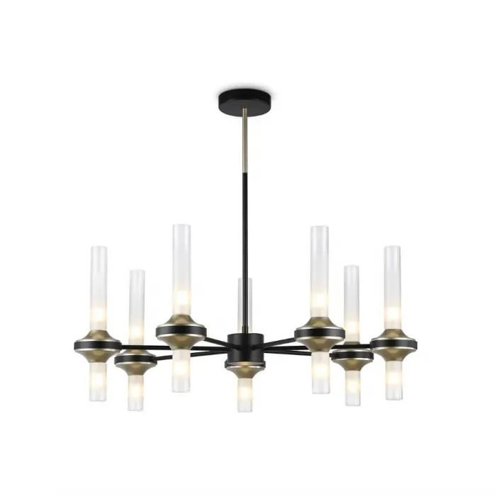 Люстра со стеклянными плафонами на штанге Ambrella HIGH LIGHT LH55353 от ImperiumLoft