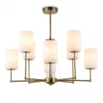 Люстра со стеклянными плафонами на штанге Ambrella HIGH LIGHT LH56217