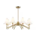 Люстра со стеклянными плафонами на штанге Ambrella HIGH LIGHT LH57135