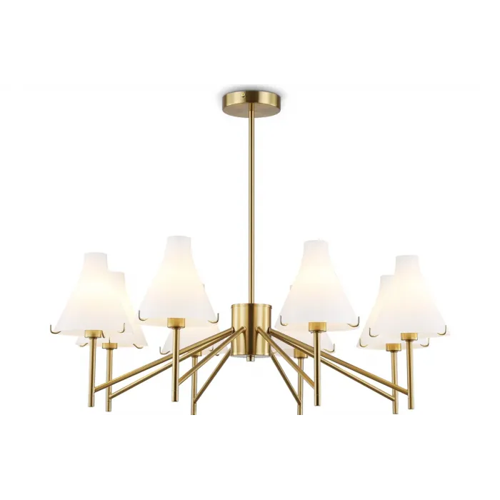 Люстра со стеклянными плафонами на штанге Ambrella HIGH LIGHT LH57135 от ImperiumLoft