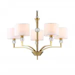 Подвесная люстра с абажурами и хрусталем Ambrella HIGH LIGHT LH71131