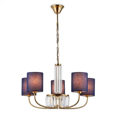 Подвесная люстра с абажурами и хрусталем Ambrella HIGH LIGHT LH71271