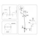 Подвесная люстра Ambrella HIGH LIGHT LH LH72471