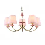 Подвесная люстра с абажуром и декором из керамики Ambrella HIGH LIGHT LH75024