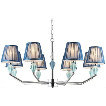Подвесная люстра с абажуром и декором из керамики Ambrella HIGH LIGHT LH75063