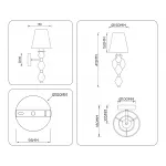 Настенный светильник Ambrella HIGH LIGHT LH LH75409