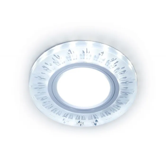 Встраиваемый точечный светильник MR16 с LED подсветкой Ambrella STANDARD SPOT S216 от ImperiumLoft