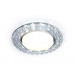 Встраиваемый точечный светильник GX53 с LED подсветкой Ambrella STANDARD SPOT GX53 Spot G330