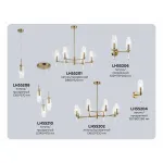 Люстра на штанге Ambrella HIGH LIGHT Modern LH55201