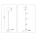 Напольный светильник Ambrella HIGH LIGHT CLASSIC LH75059 от ImperiumLoft