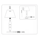 Настольная лампа Ambrella HIGH LIGHT CLASSIC LH75262