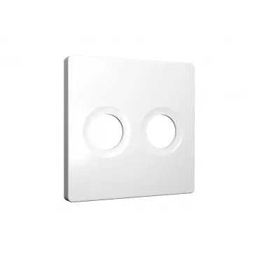 Лицевая панель (Белый матовый) для TV двойной розетки Ambrella Volt ALFA AP1333 Лицевая панель (Белый матовый) для TV двойной розетки Ambrella Volt ALFA AP1333