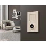 Лицевая панель (Бежевый матовый) для терморегулятора теплого пола с цифровым дисплеем Ambrella Volt ALFA AP3258 от ImperiumLoft