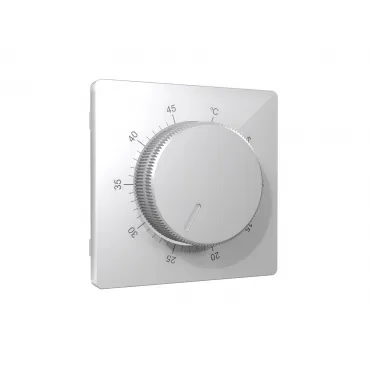 Лицевая панель (Серебро глянец) для терморегулятора теплого пола Ambrella Volt ALFA AP4057